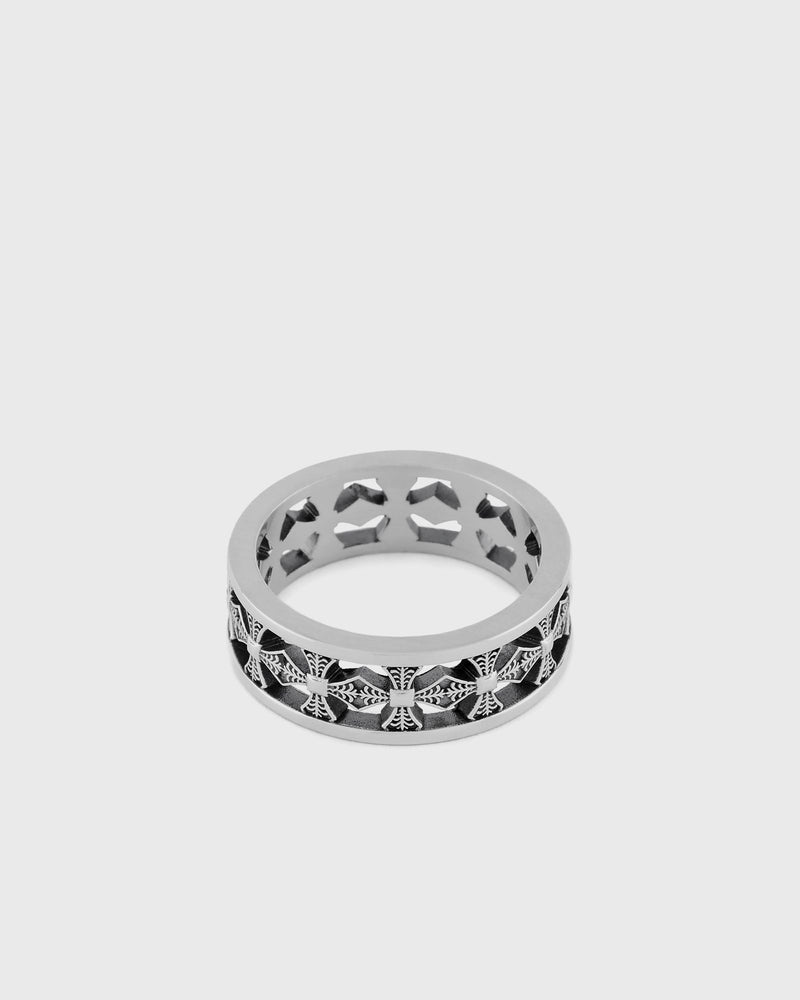 Serge Denimes Silver Clement Ring