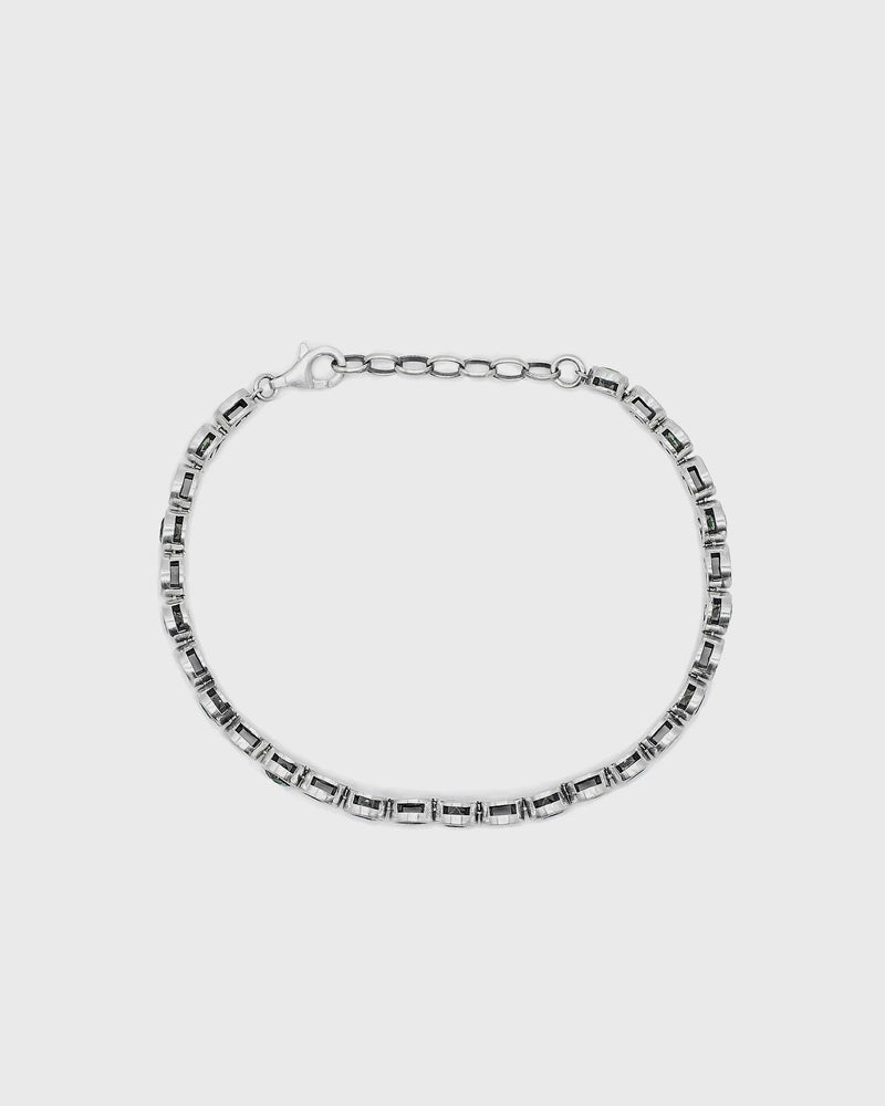Serge Denimes Silver Eternal Bracelet