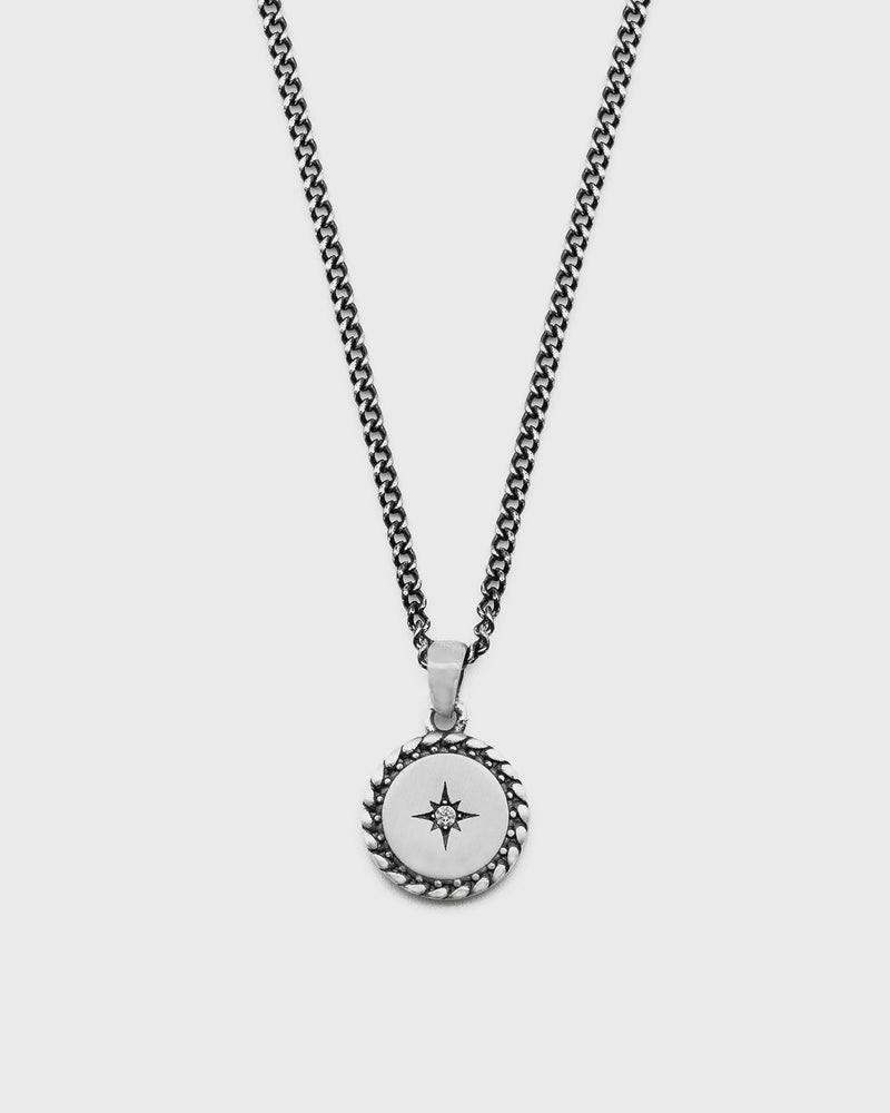 Serge Denimes Silver Guard Necklace