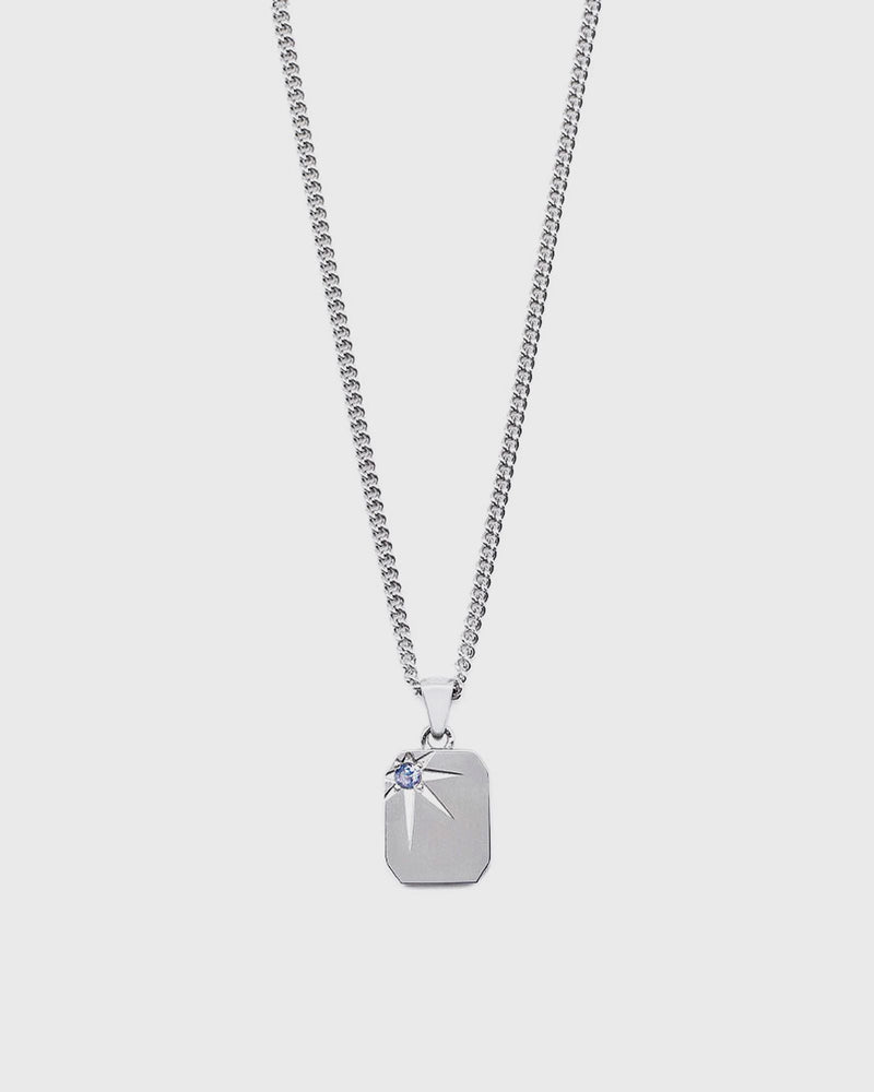 Serge Denimes Silver Guardian Necklace