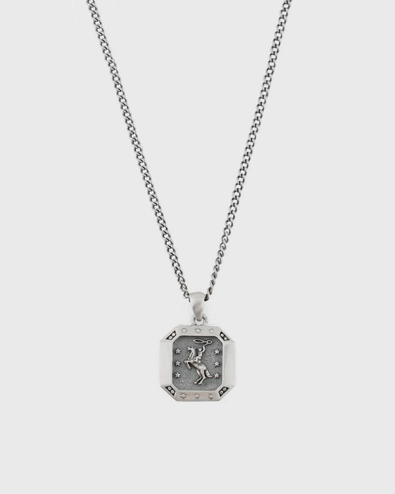 Serge Denimes Silver Rodeo Necklace