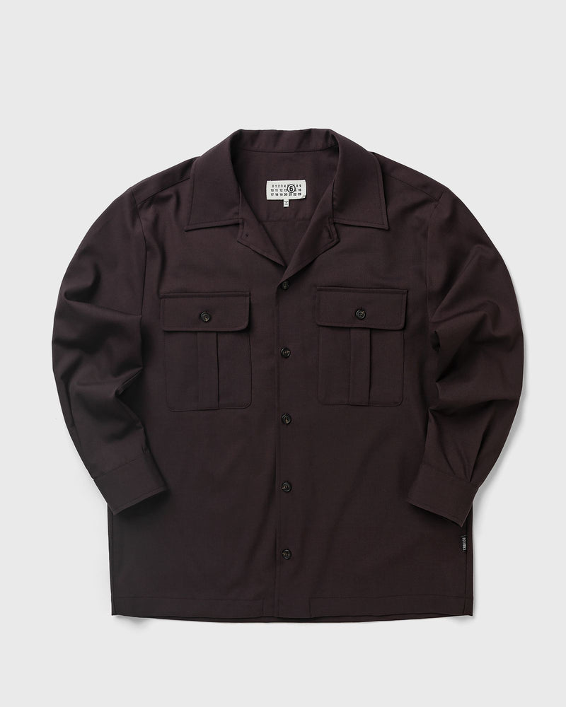 Maison Margiela MM6 Long-Sleeved Shirt Red