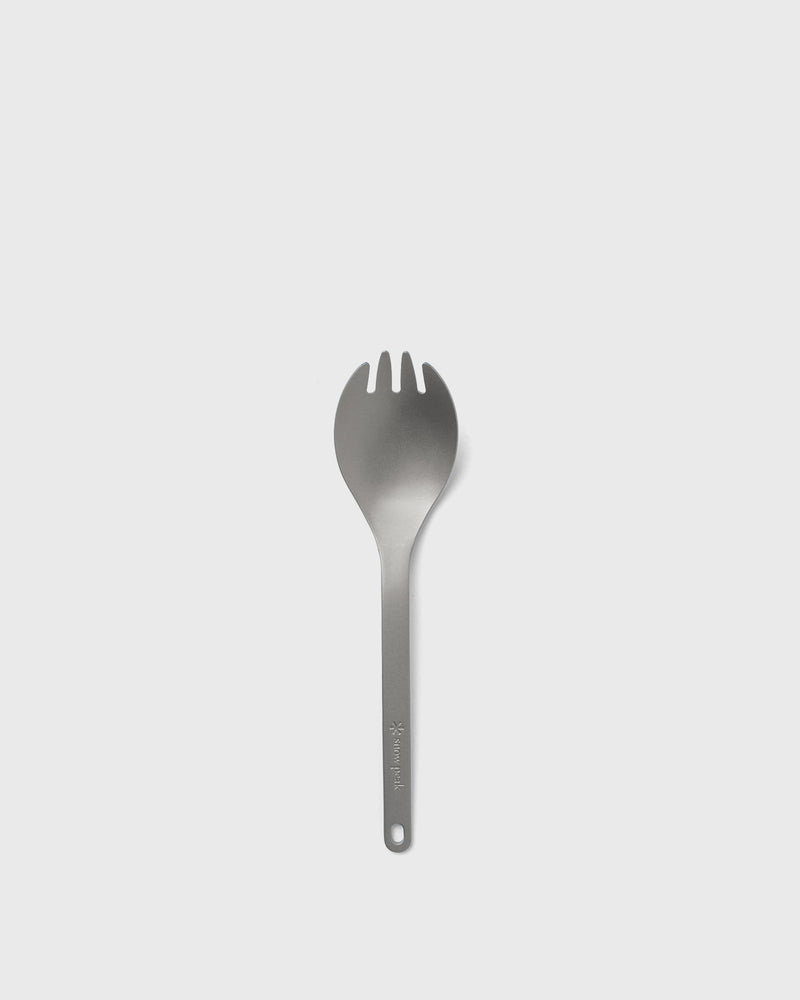 Snow Peak Titanium Spork Silver