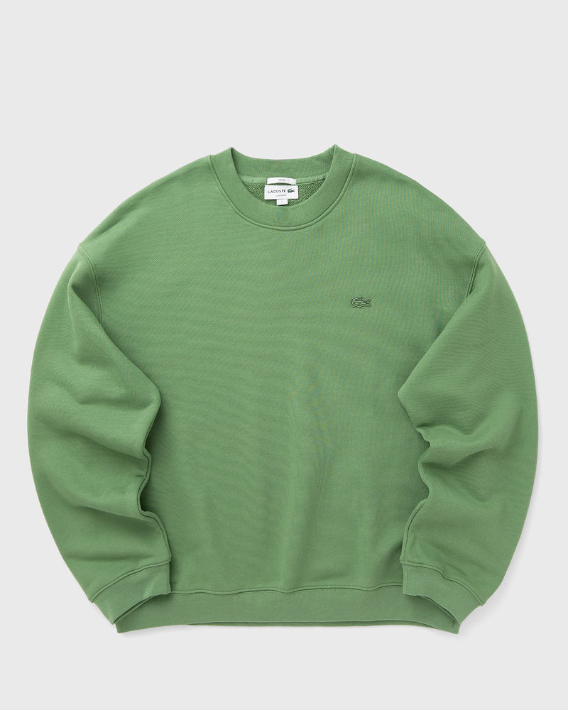 Lacoste Loose Fit Heavy Fleece Sweatshirt Green