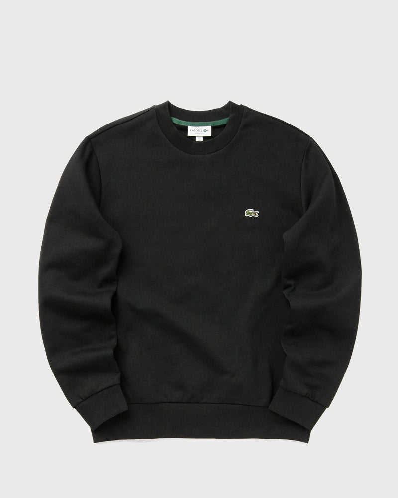Lacoste Fleece Crew Neck Sweatshirt Black