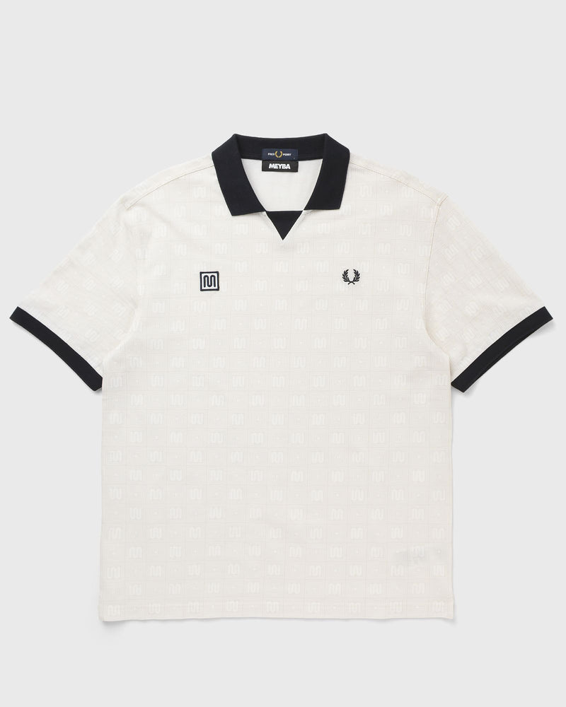 Fred Perry Meyba Printed Polo Shirt White