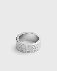 Maison Margiela MM6 Minimal Logo 12MM Ring Multi