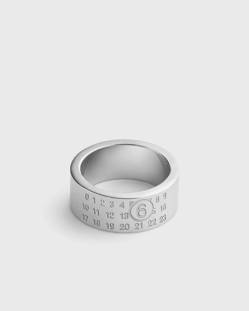 Maison Margiela MM6 Minimal Logo 12MM Ring Multi