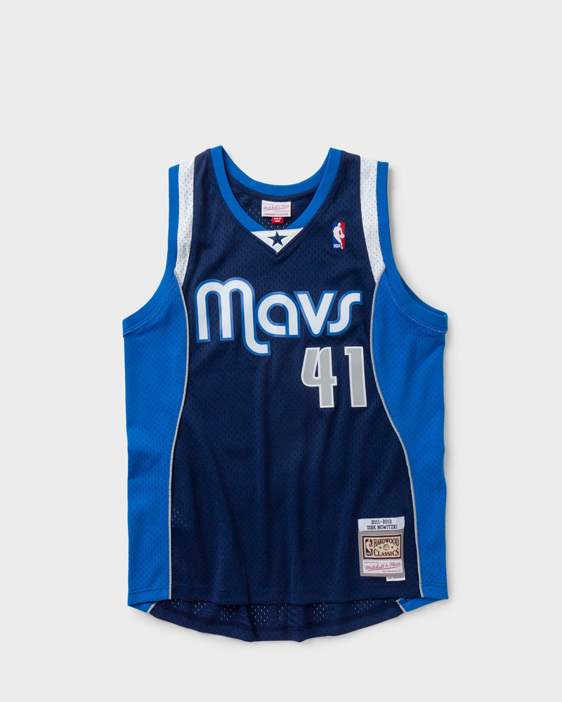 Mitchell & Ness NBA Swingman Jersey Dallas Mavericks 2011-12 Dirk Nowitzki #41 Blue
