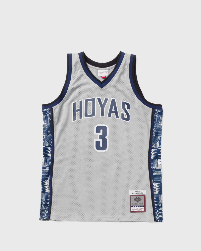 Mitchell & Ness Ncaa Swingman Jersey Georgetown University 1995-96 Allen Iverson #3 Grey