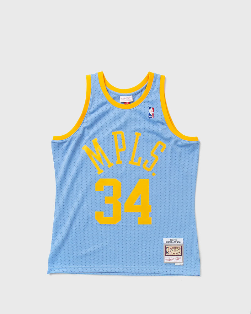 Mitchell & Ness NBA Swingman Jersey Los Angeles Lakers 2001-02 Shaquille O\'Neal #34 Blue