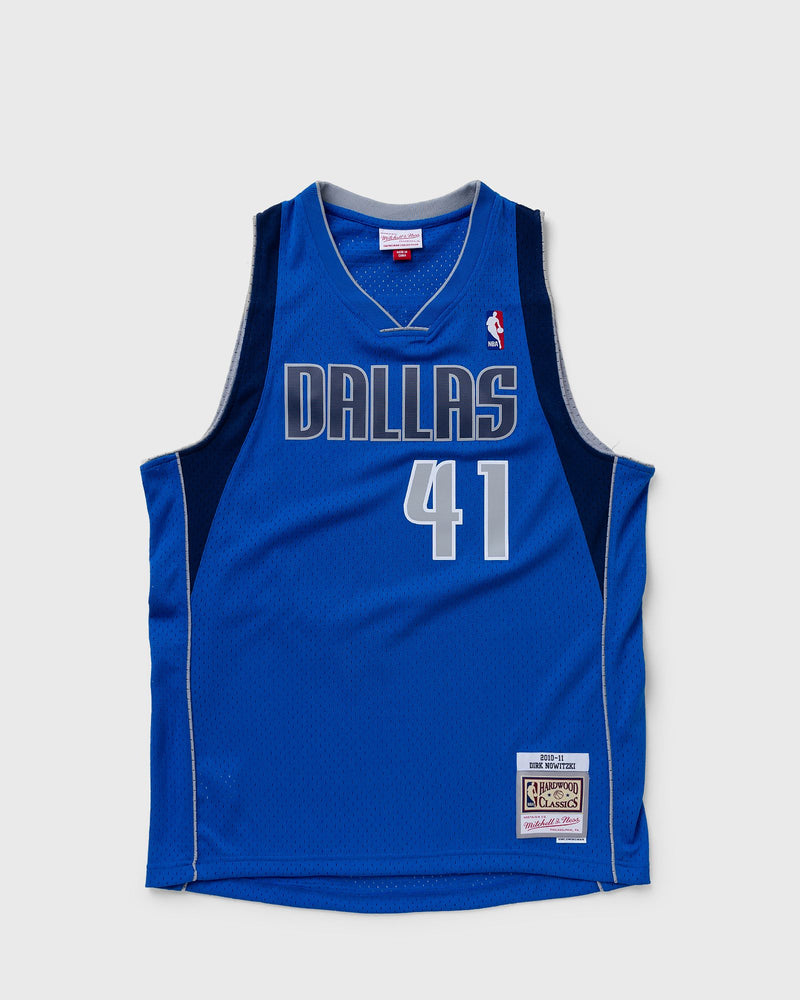 Mitchell & Ness NBA Swingman Jersey Dallas Mavericks 2010-11 Dirk Nowitzki #41 Blue