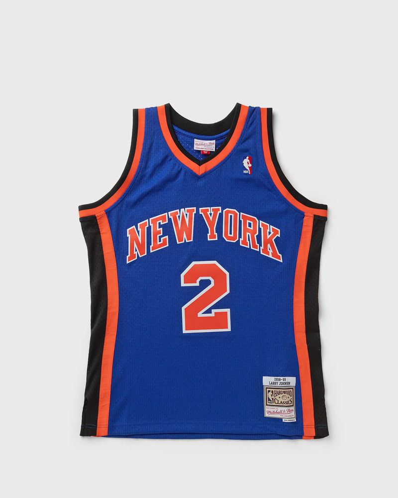 Mitchell & Ness NBA Swingman Jersey New York Knicks Road 1998-99 Larry Johnson #2 Blue