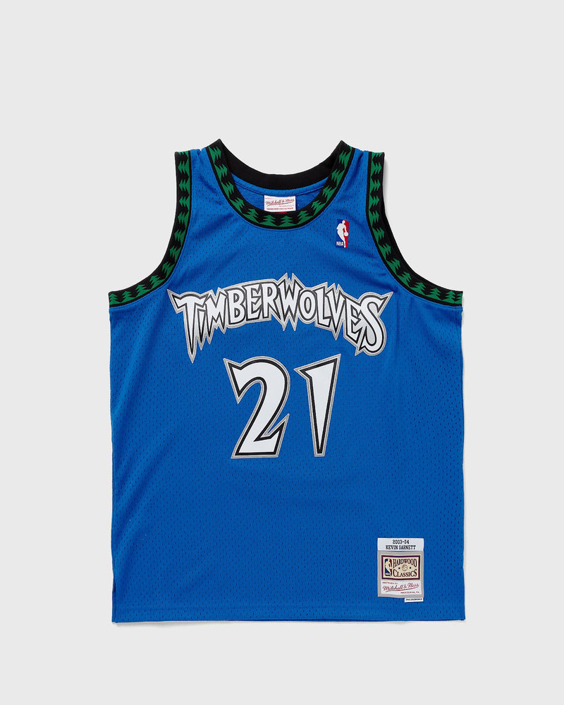 Mitchell & Ness NBA Swingman Jersey Minnesota Timberwolves 2003-04 Kevin Garnett #21 Blue