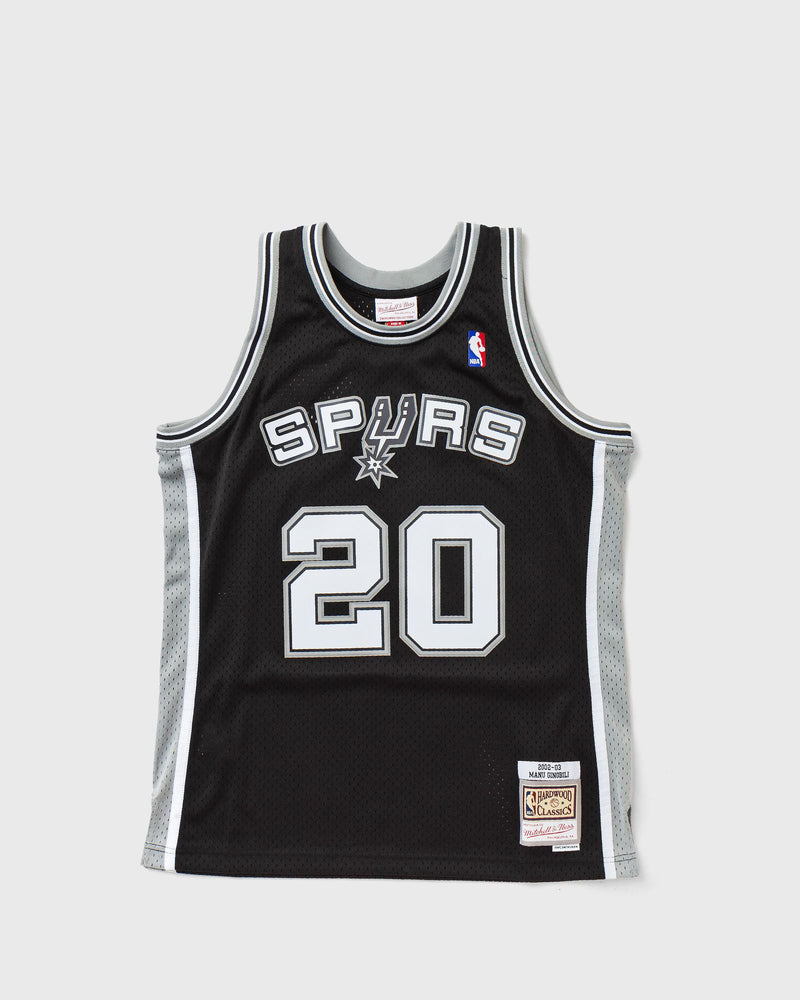 Mitchell & Ness NBA Swingman Jersey San Antonio Spurs 2002-03 Manu Ginobili #20 Black