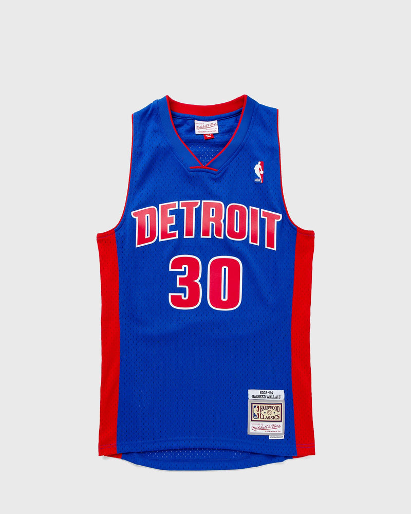Mitchell & Ness NBA Swingman Jersey Detroit Pistons 2003-04 Rasheed Wallace #30 Blue