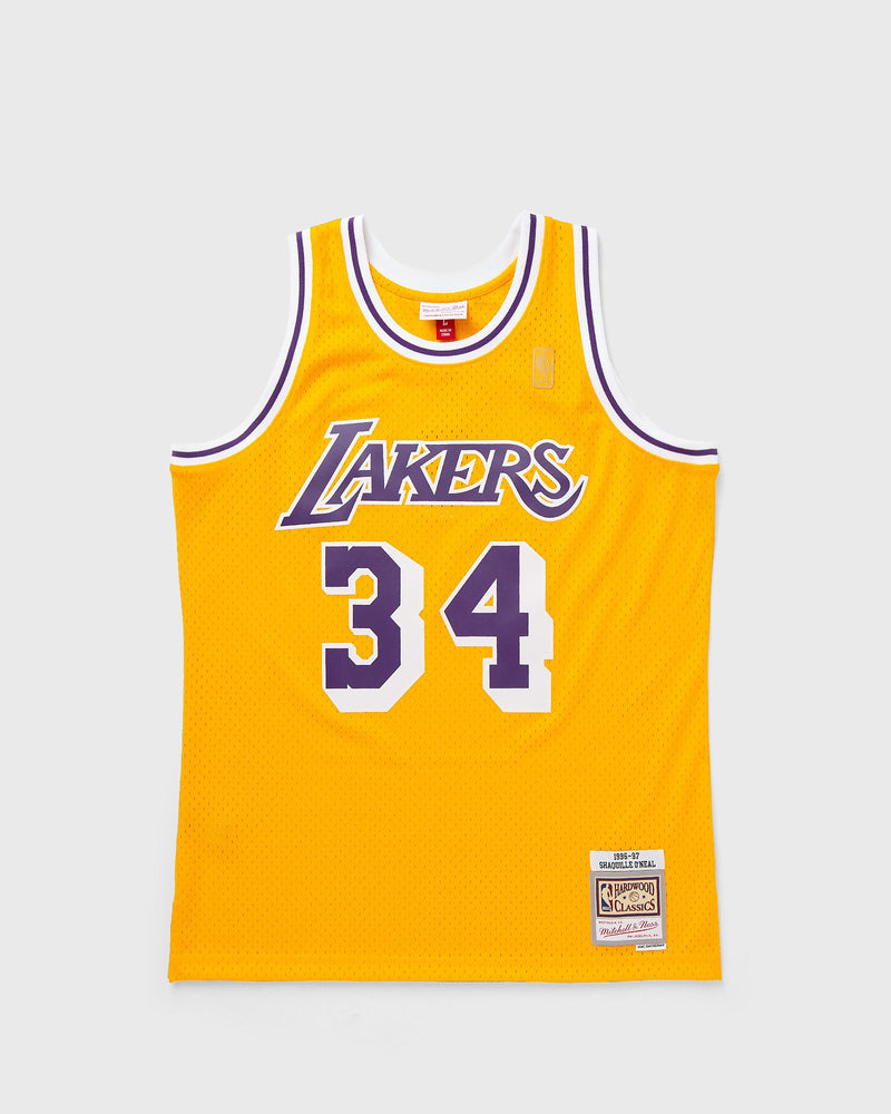 Mitchell & Ness NBA Swingman Jersey Los Angeles Lakers Home 1996-97 Shaquille O\'Neal #34 Yellow