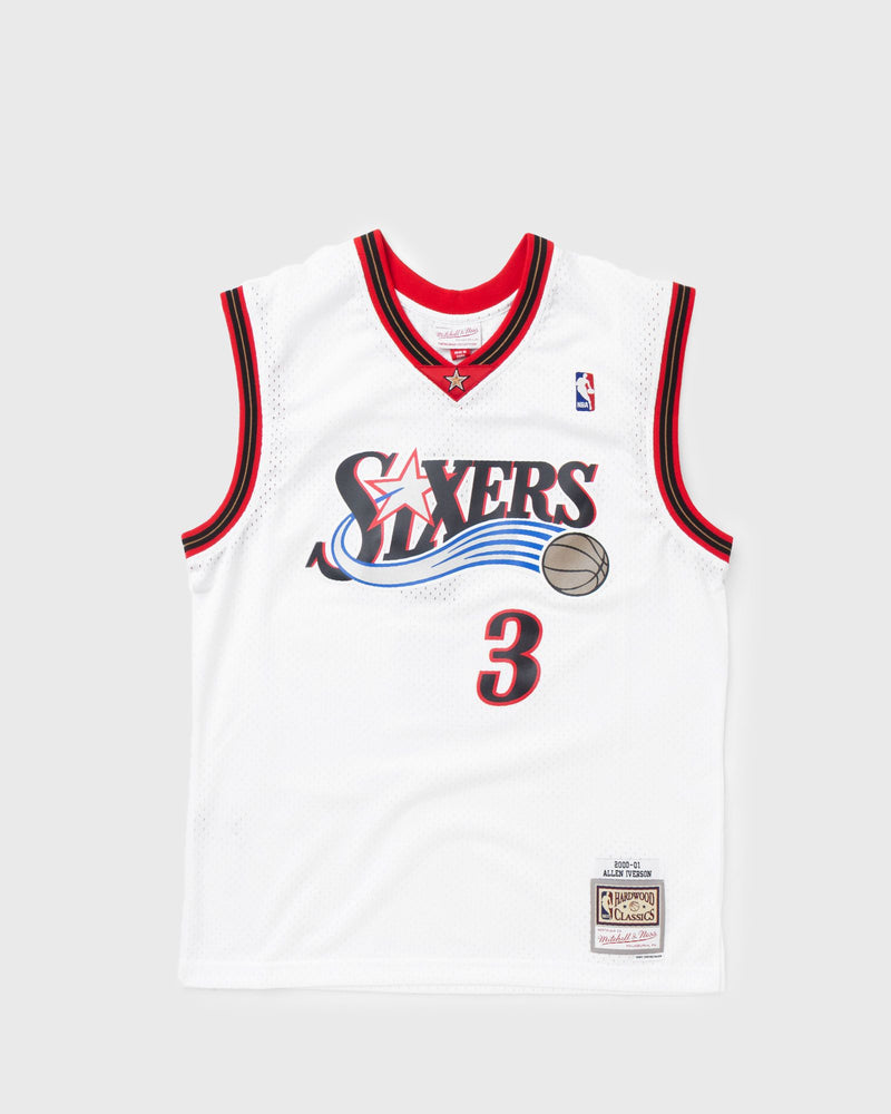 Mitchell & Ness NBA Swingman Jersey Philadelphia 76ERS Home 2000-01 Allen Iverson #3 White