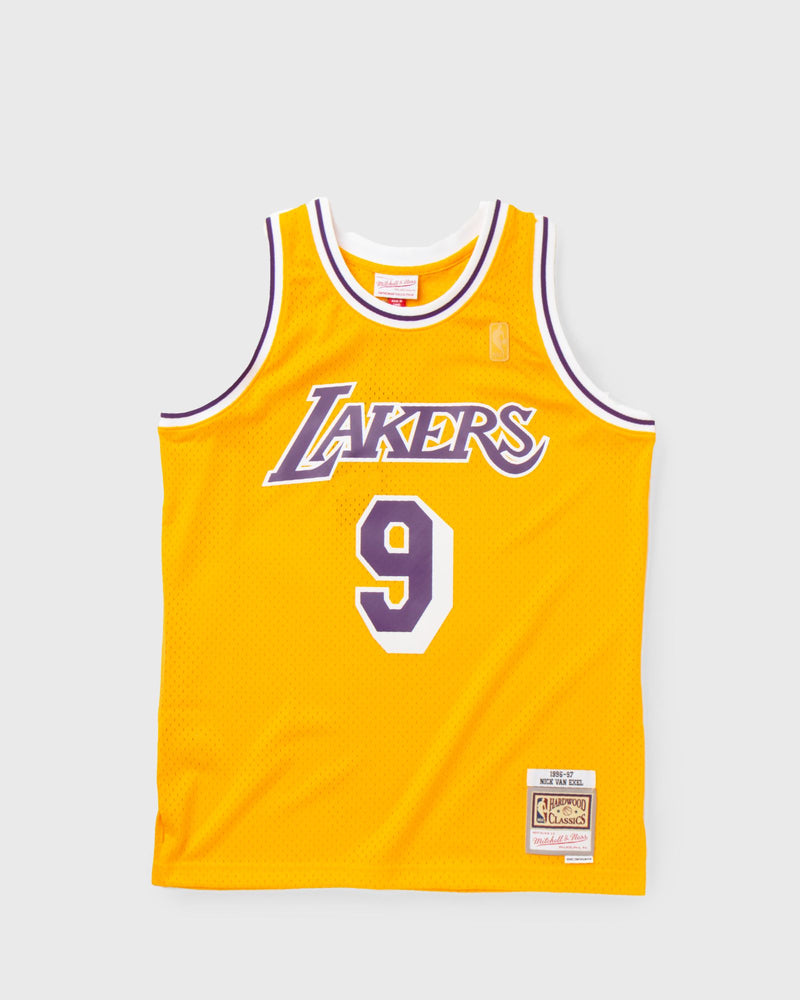 Mitchell & Ness NBA Swingman Jersey Los Angeles Lakers 1996-97 Nick van Exel #9 Yellow
