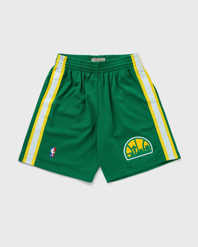 Mitchell & Ness NBA Swingman Shorts Seattle Super Sonics Road 1994-95 Green