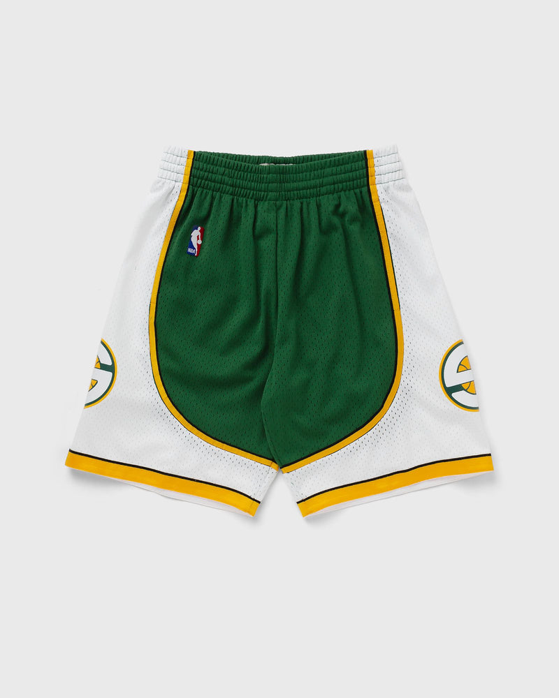 Mitchell & Ness NBA Swingman Shorts Seattle Super Sonics Road 2007-08 Green|white