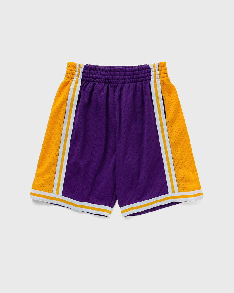 Mitchell & Ness NBA Swingman Shorts Los Angeles Lakers Road 1984-85 Purple|yellow