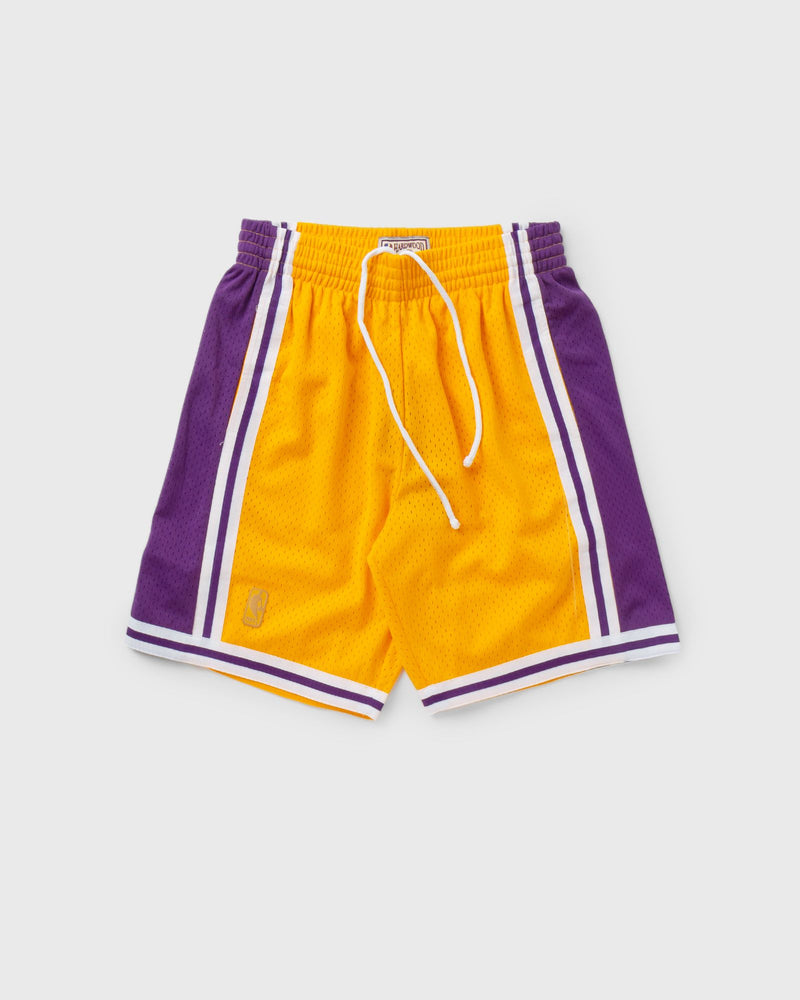 Mitchell & Ness NBA Swingman Shorts Los Angeles Lakers Home 1996-97 Yellow