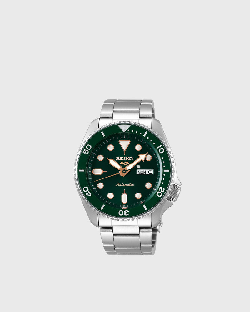 Seiko 5 Sports Green|silver