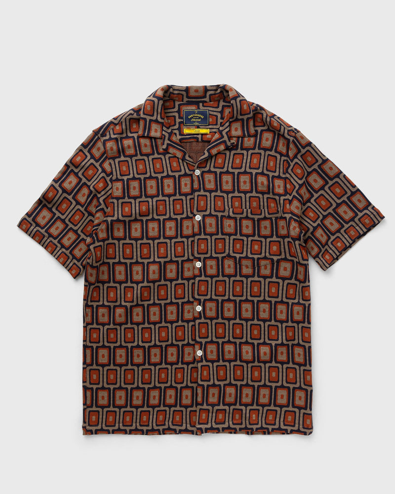 Portuguese Flannel Geometric Knit Red