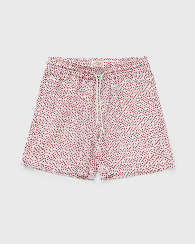 Portuguese Flannel Tile Shorts Pink
