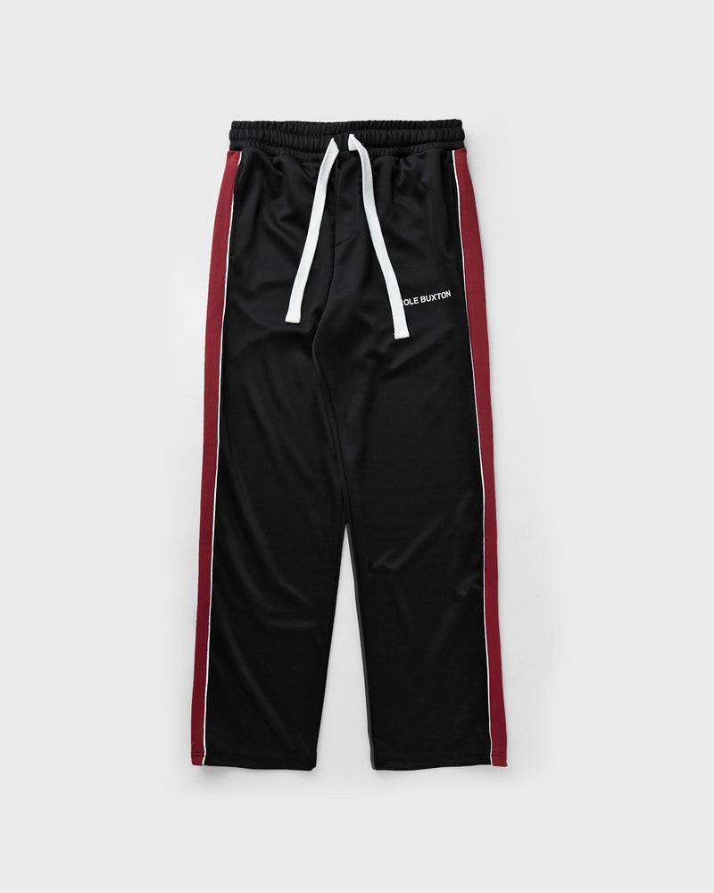 Cole Buxton Contrast Tape Track Pant Black