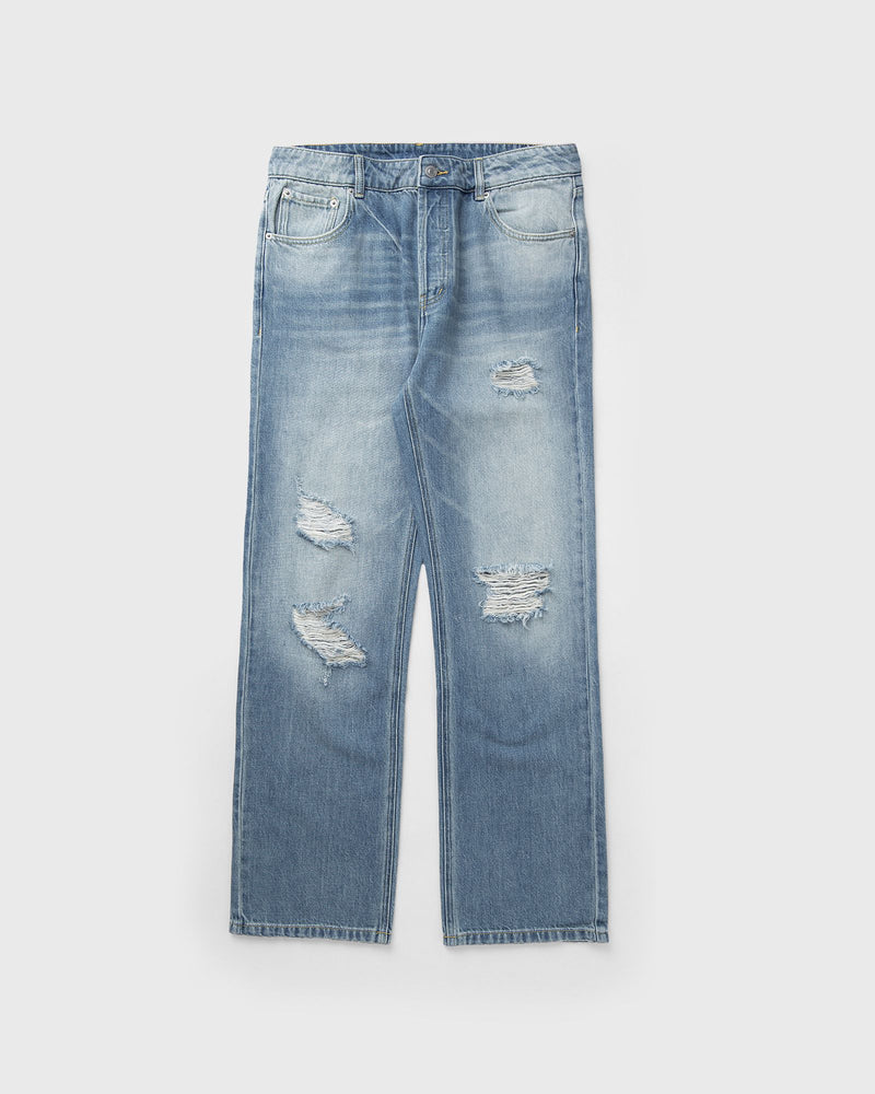 Cole Buxton Distressed Front Jeans Blue