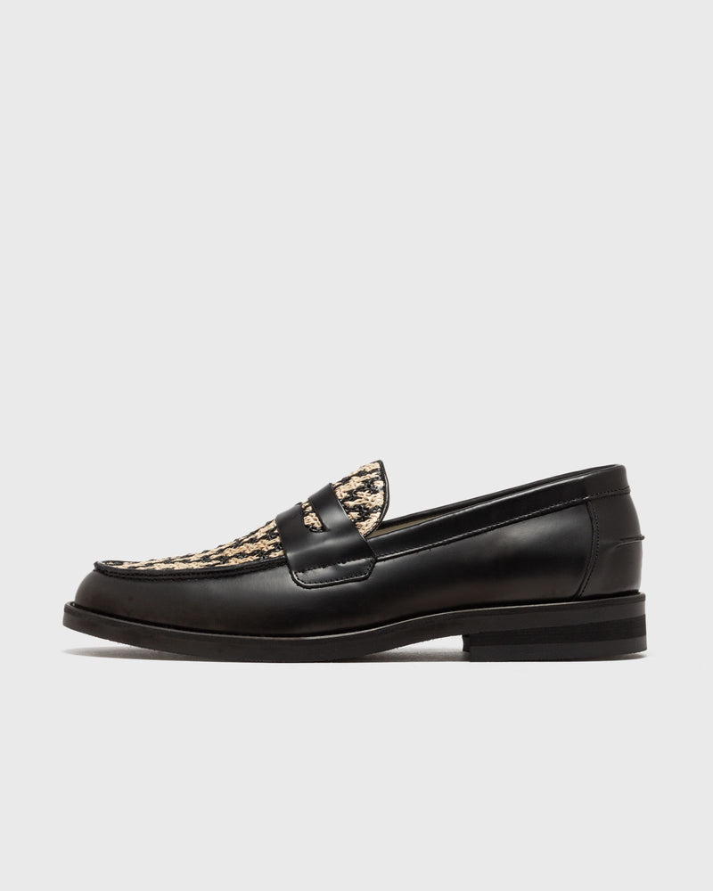 Duke & Dexter Wilde Bombay Rattan Loafer Black