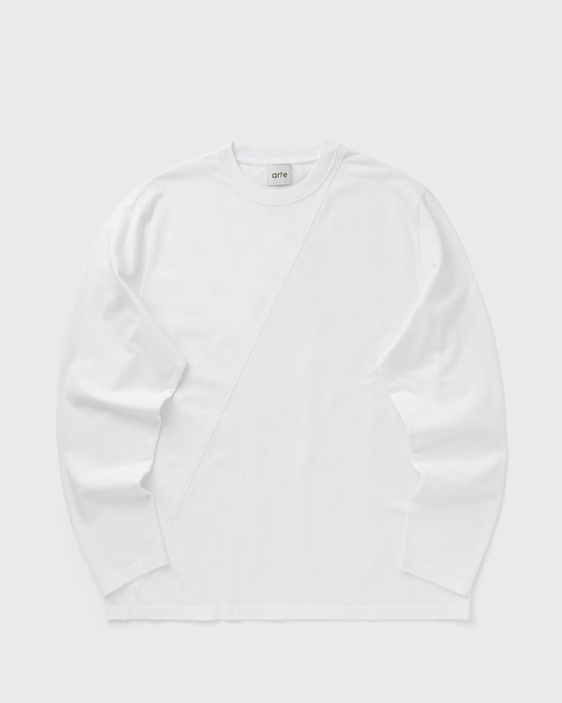 Arte Antwerp Back Circle Logo Longsleeve White