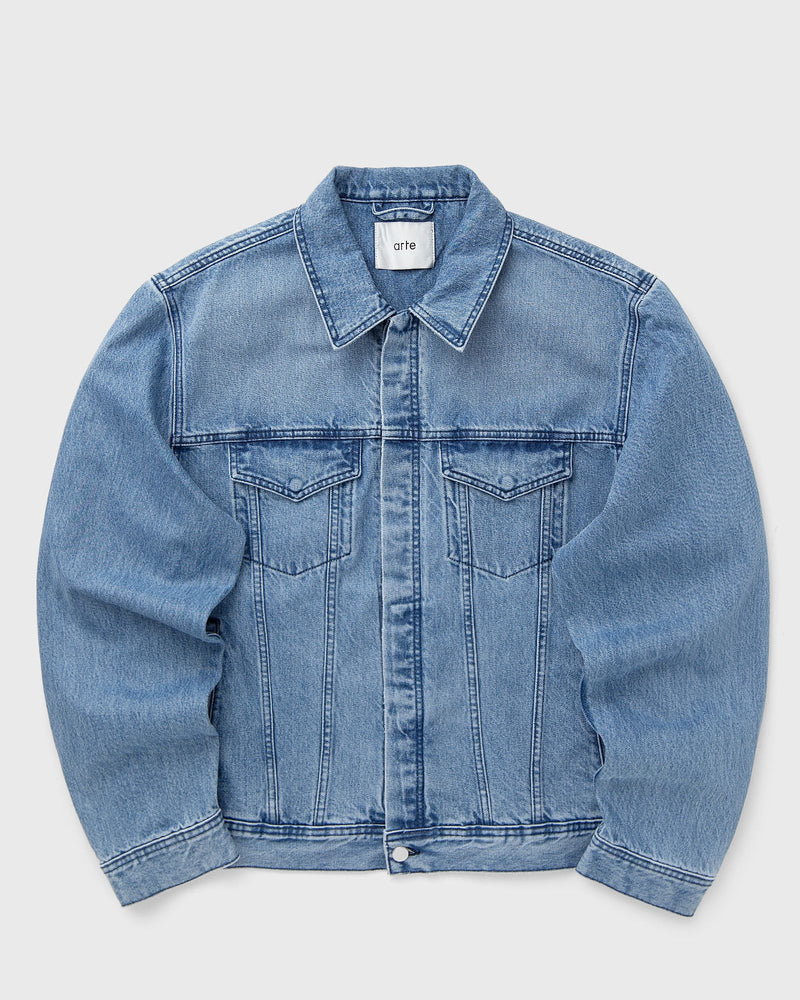 Arte Antwerp Circle Logo Jeans Jacket Blue
