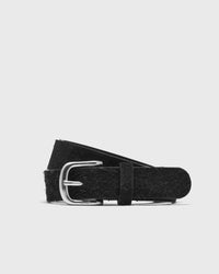 Arte Antwerp Suede Leather Belt Black