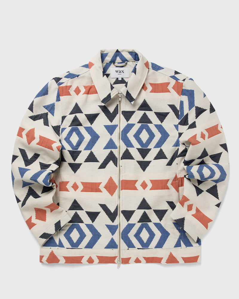 Wax London Park Jacket Aztec Jacquard Multi