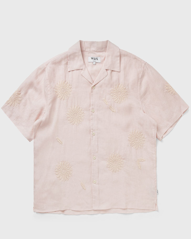 Wax London Didcot Ss Shirt Chunky Flower Pink