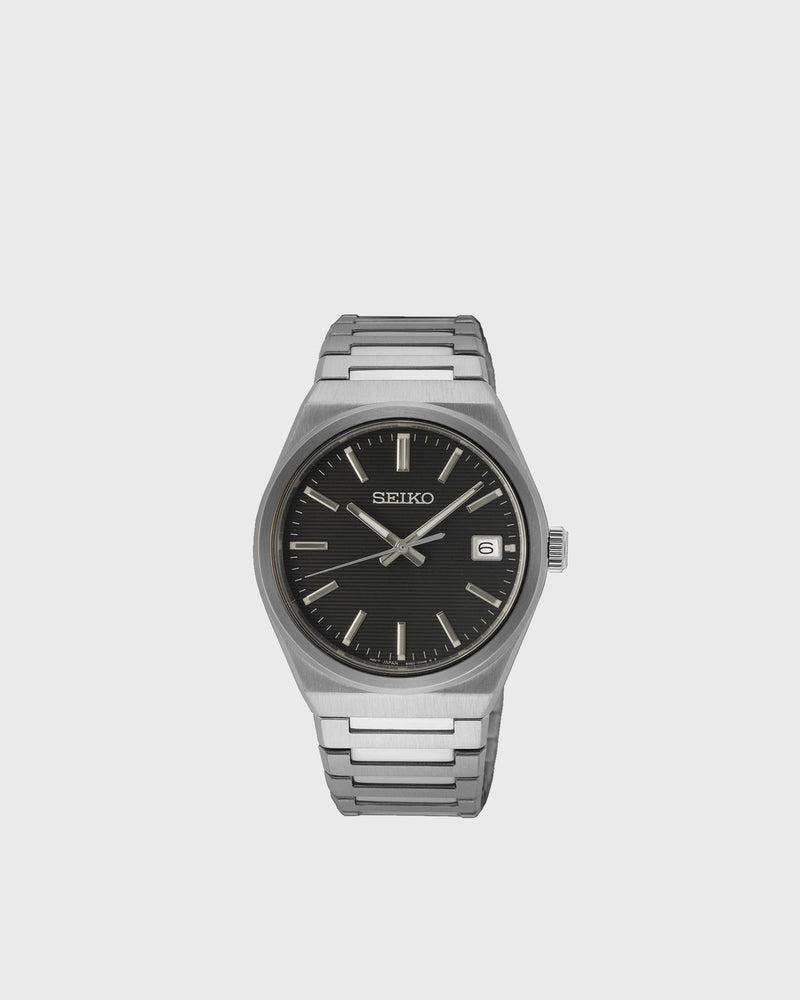 Seiko Quartz Zb Schwarz Black|grey