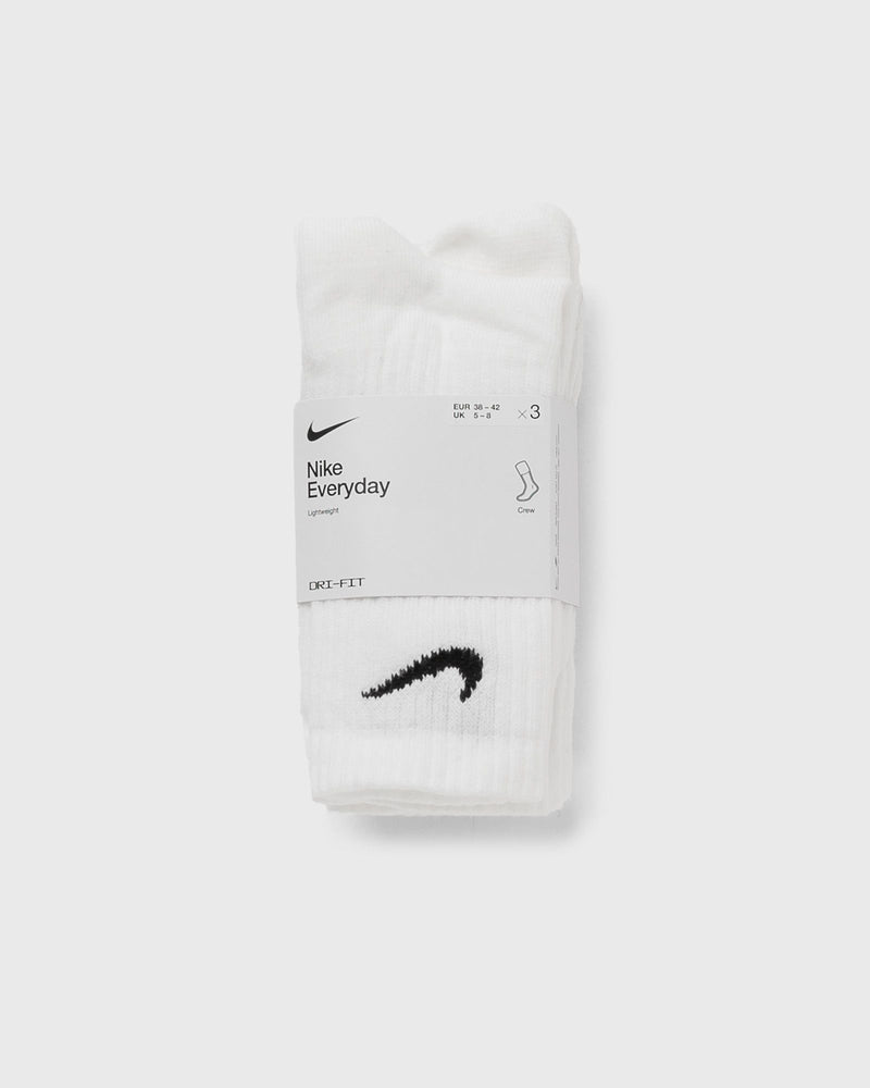 Nike Everyday Lightweight Crew Socks (3 Pairs) White
