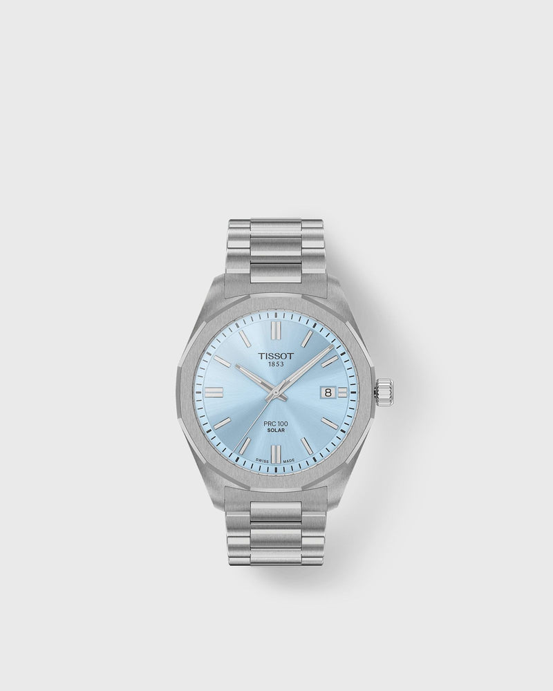Tissot Prc 100 Solar 39MM Blue|silver