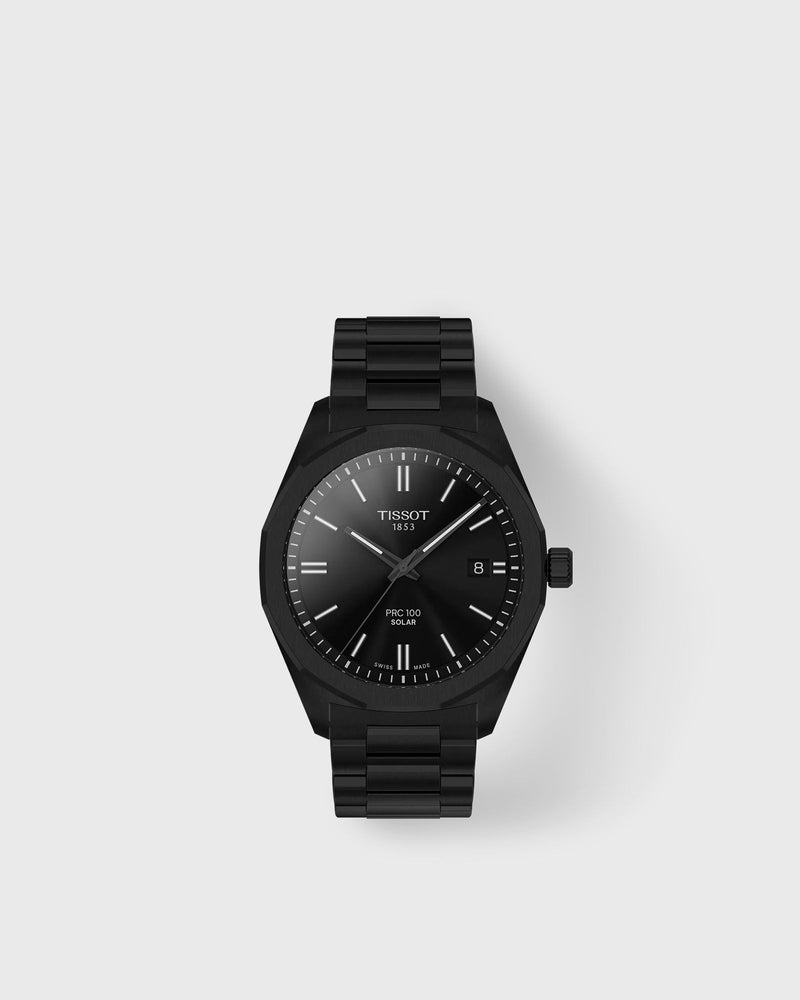 Tissot Prc 100 Solar Quartz 39MM Black