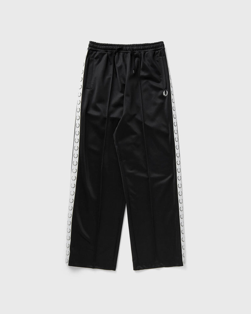 Fred Perry Wide Leg Track Pant Black