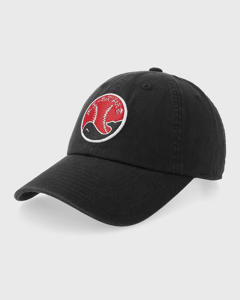 American Needle Ballpark Hat Taiyo Whales Black
