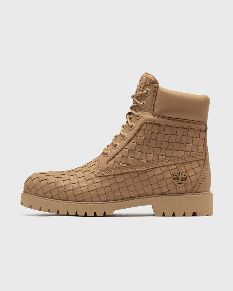 Timberland 6 in Premium 6 Inch Lace Up Boot Beige
