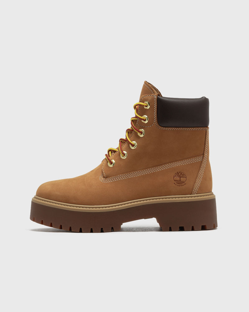 Timberland Stone Street 6 Inch Lace Up Waterproof Boot Brown