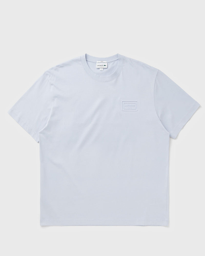 Lacoste Embossed Branding Jersey Tee Purple