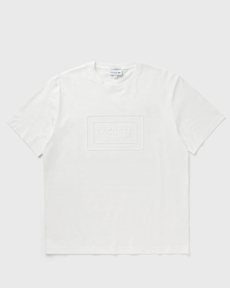 Lacoste Embroidered Cotton Tee White