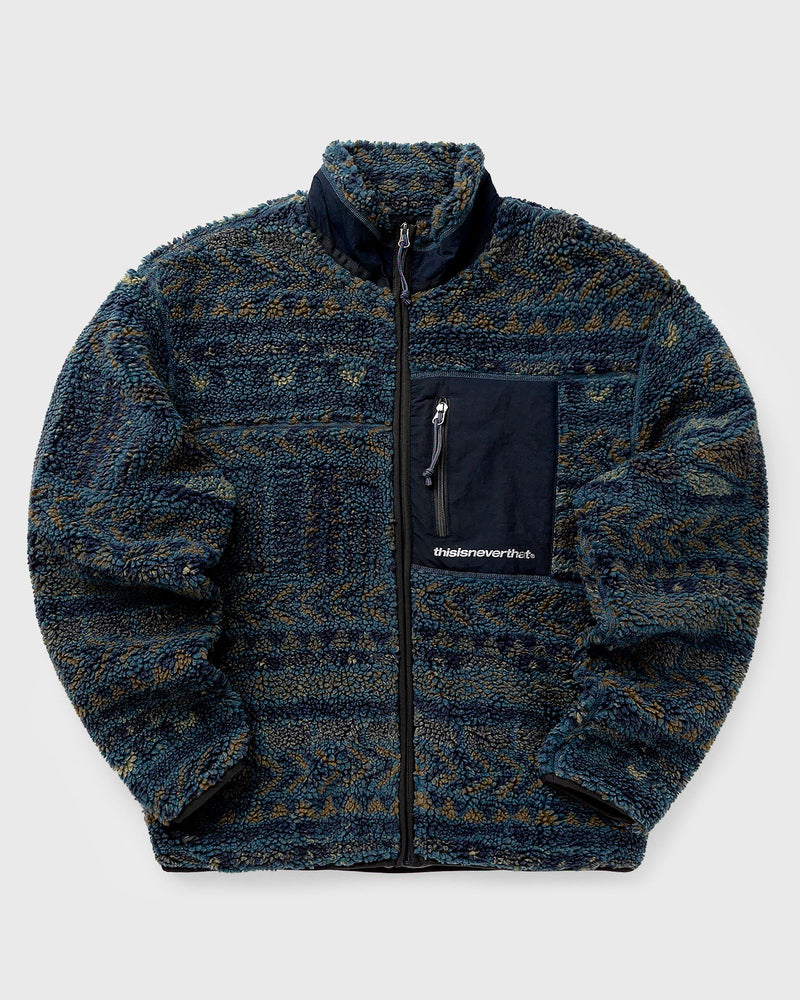 Thisisneverthat SP Sherpa Fleece Jacket Blue