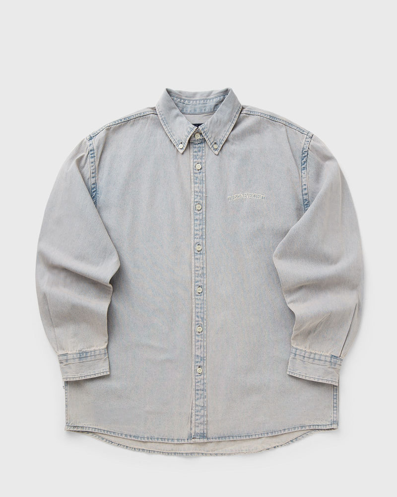 Thisisneverthat Washed Denim Shirt Purple